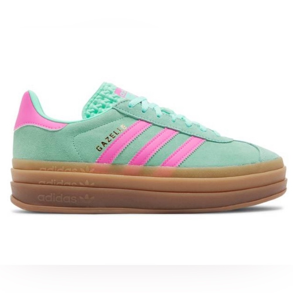 Adidas Gazelle Bold "Pulse Mint Pink" 💕 Size 7.5